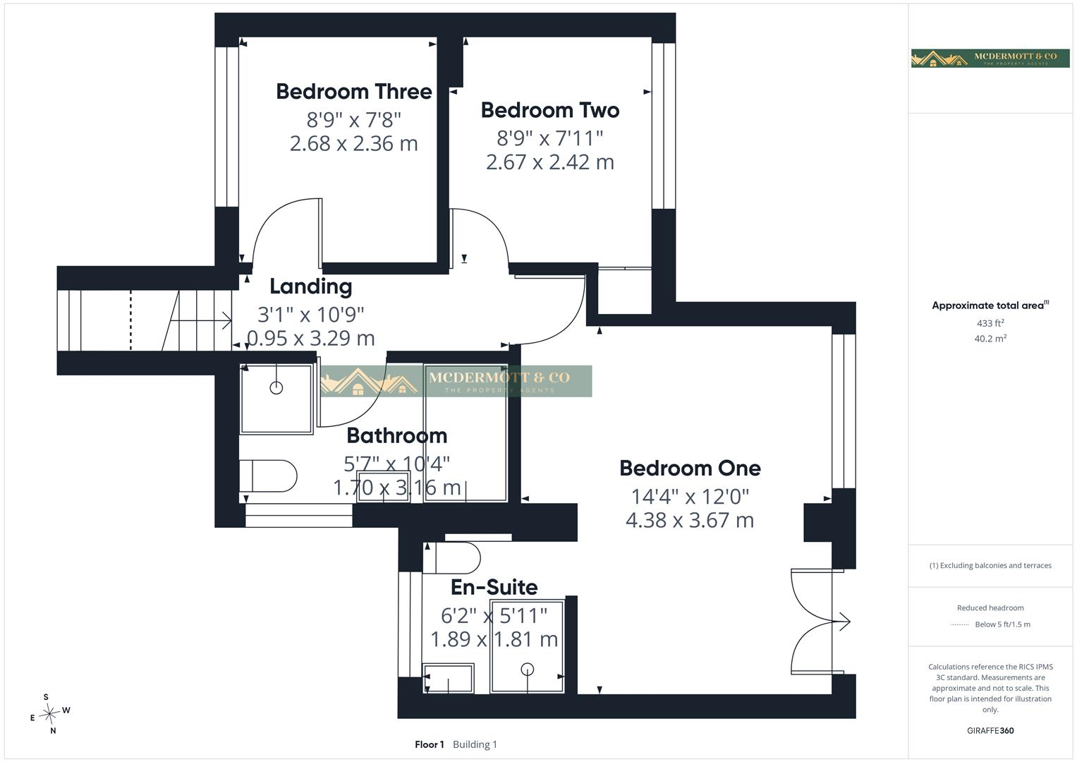 Den Hill Drive, Springhead, Oldham floorplan
