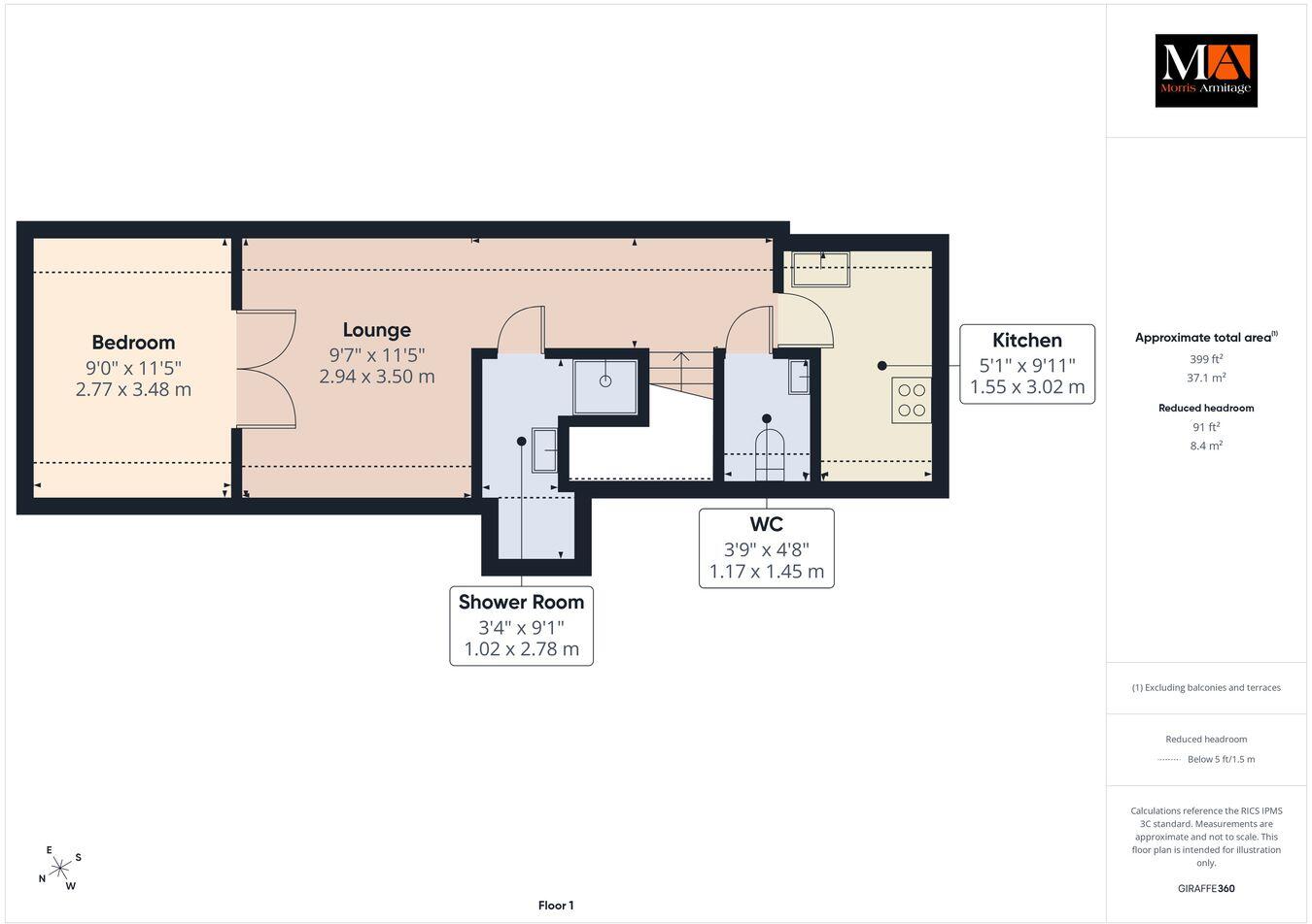 Paradise Mews, Downham Market, PE38 floorplan