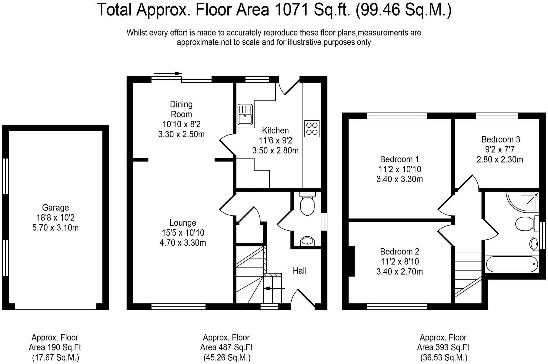 Highways Avenue, Euxton, PR7 floorplan
