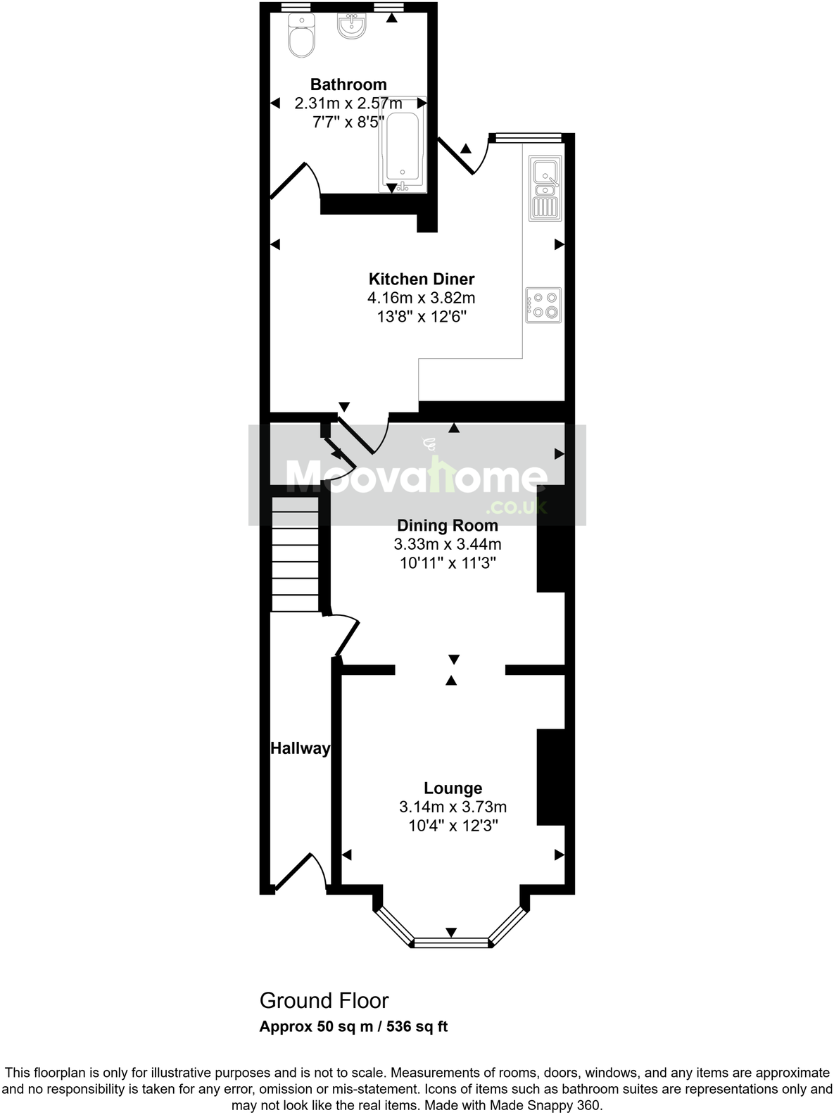 Clifton Street, Old Town, Swindon, SN1 3QB floorplan