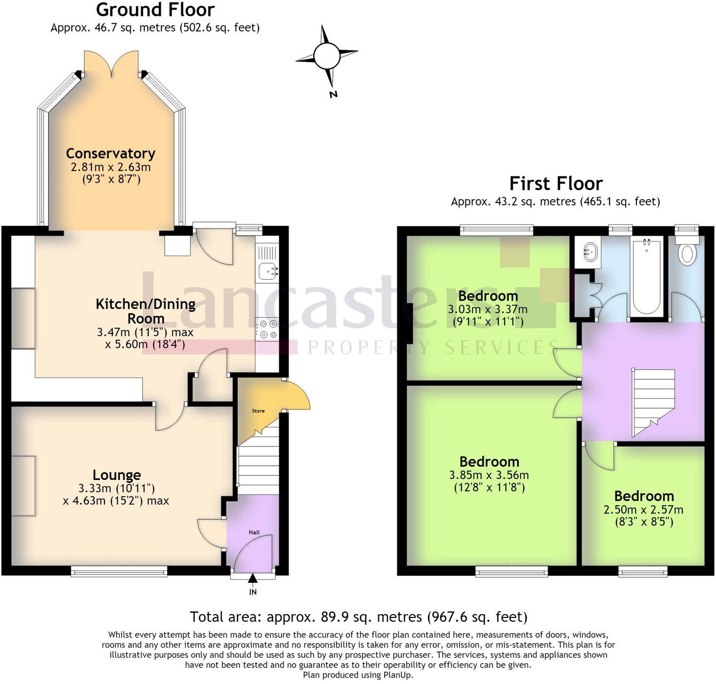 Lees Avenue, Penistone, Sheffield, S36 6BW floorplan