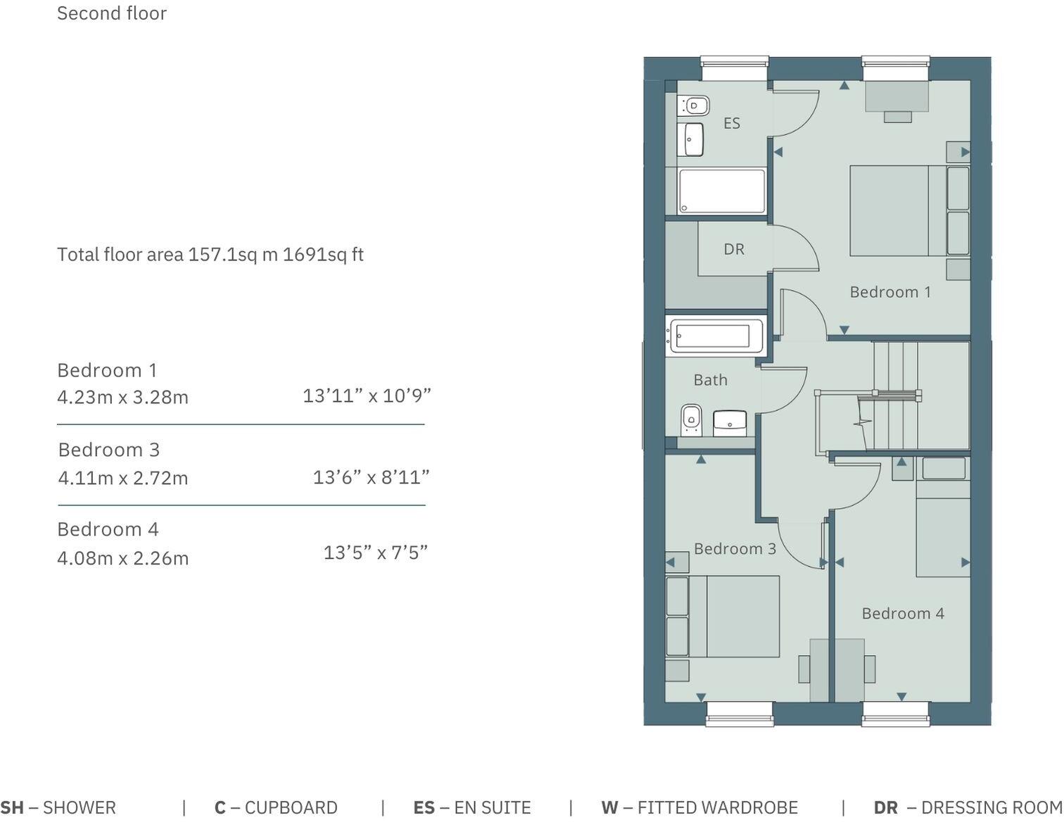 Welborne Garden Village, Fareham, PO17 4AA floorplan