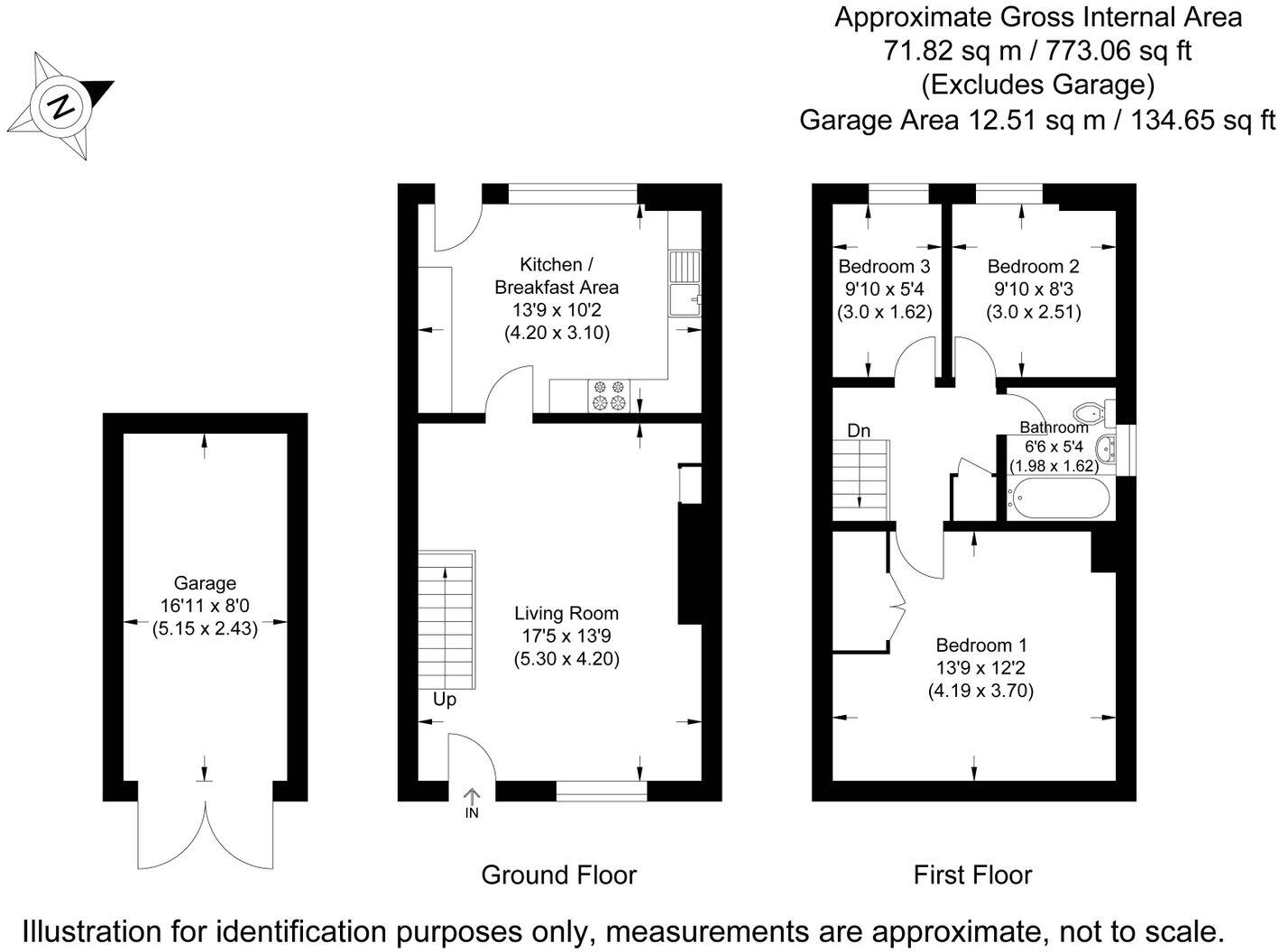 Falkland Garth, Newbury, RG14 6PA floorplan
