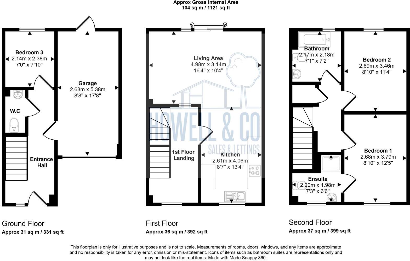 Pinders Farm Drive, Warrington floorplan