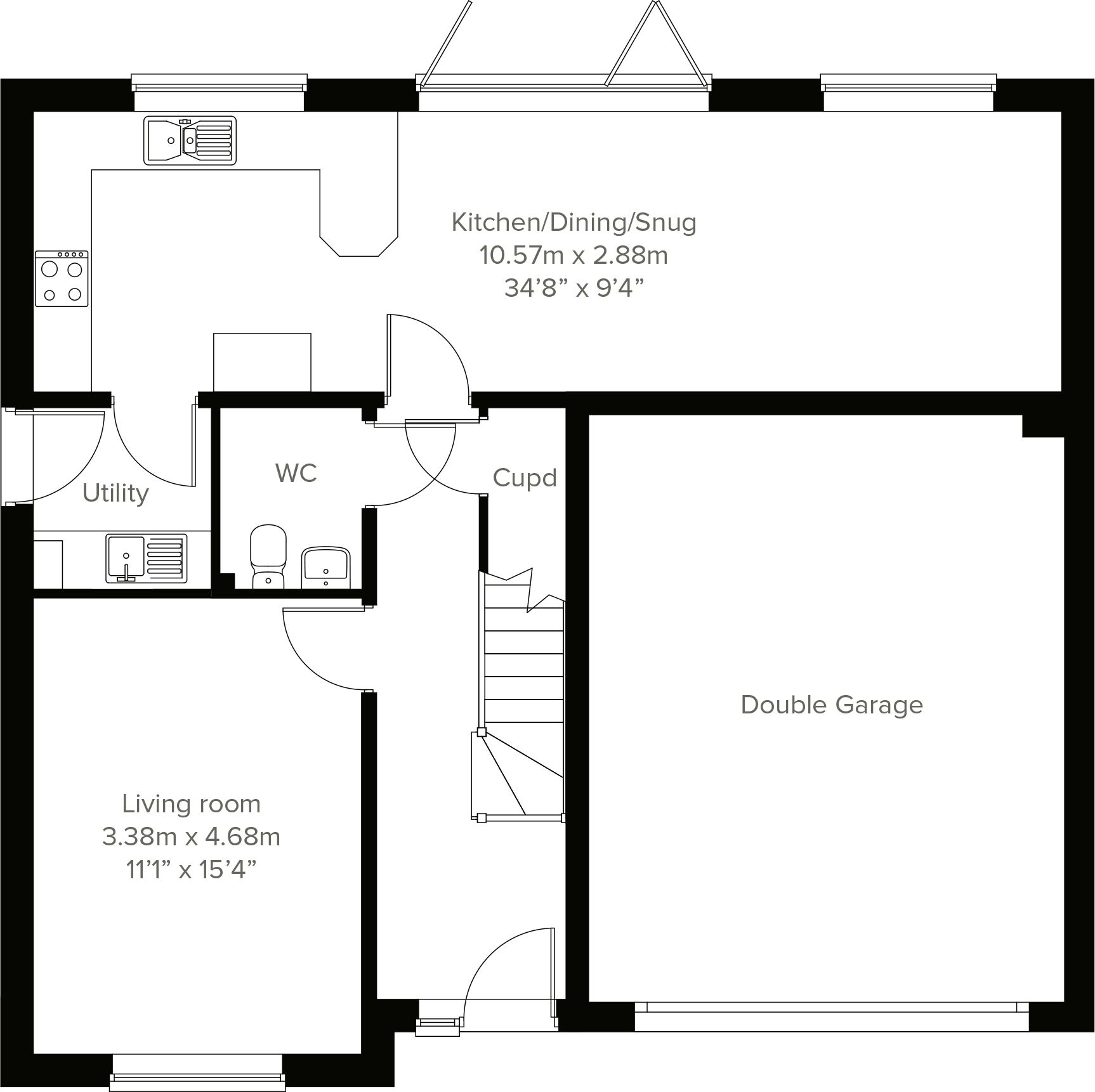 Paddock Wood, East Summerhouse Lane, North Seaton, Ashington, Northumberland, NE63 9TG floorplan