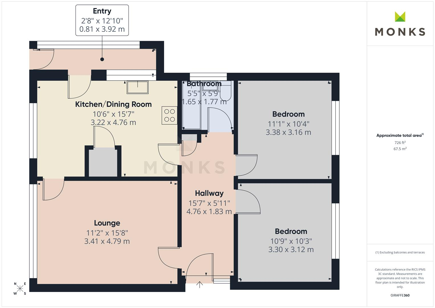 Pulley Lane, Bayston Hill, Shrewsbury floorplan