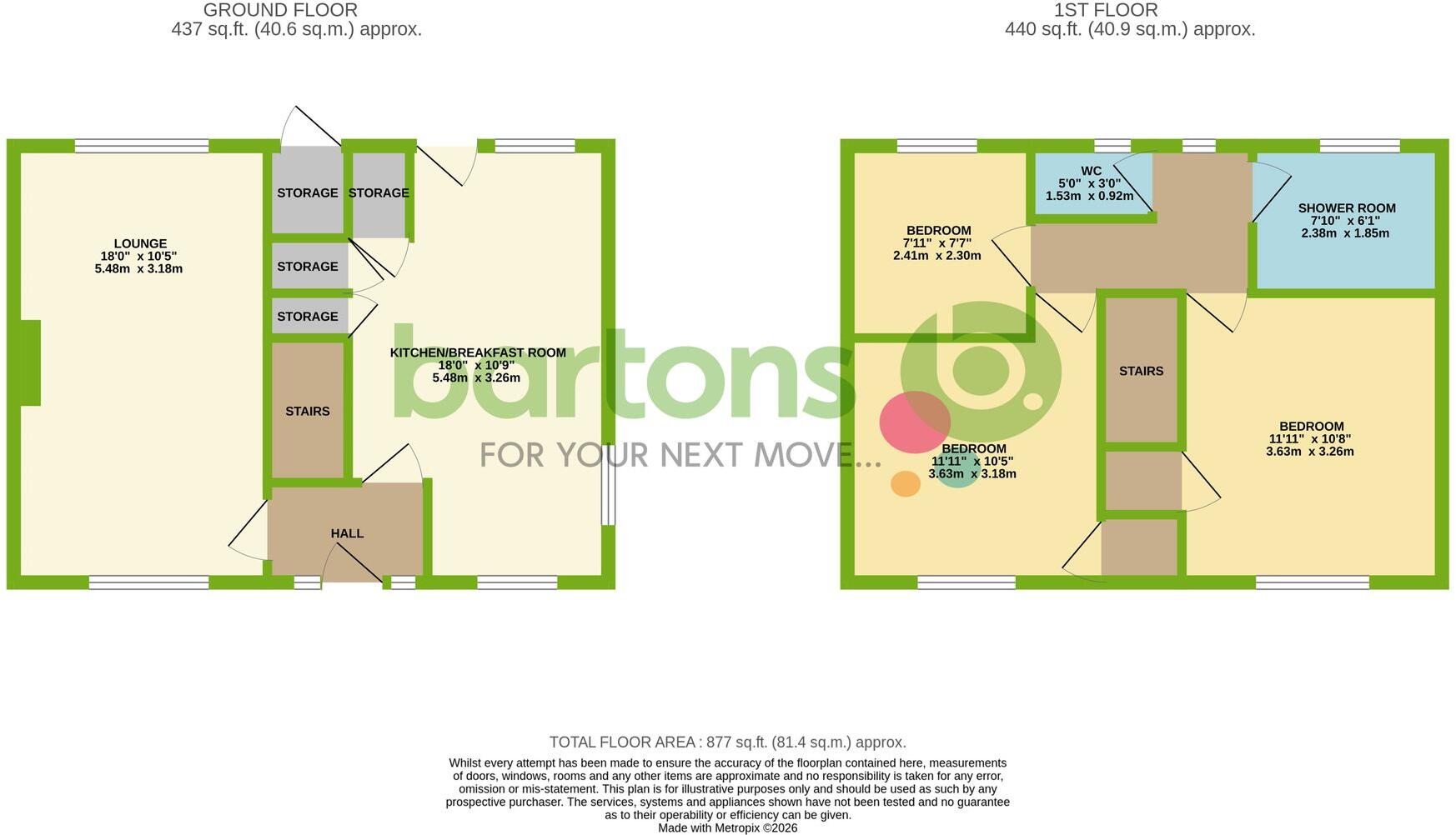 Becket Crescent, Kimberworth Park, S61 floorplan