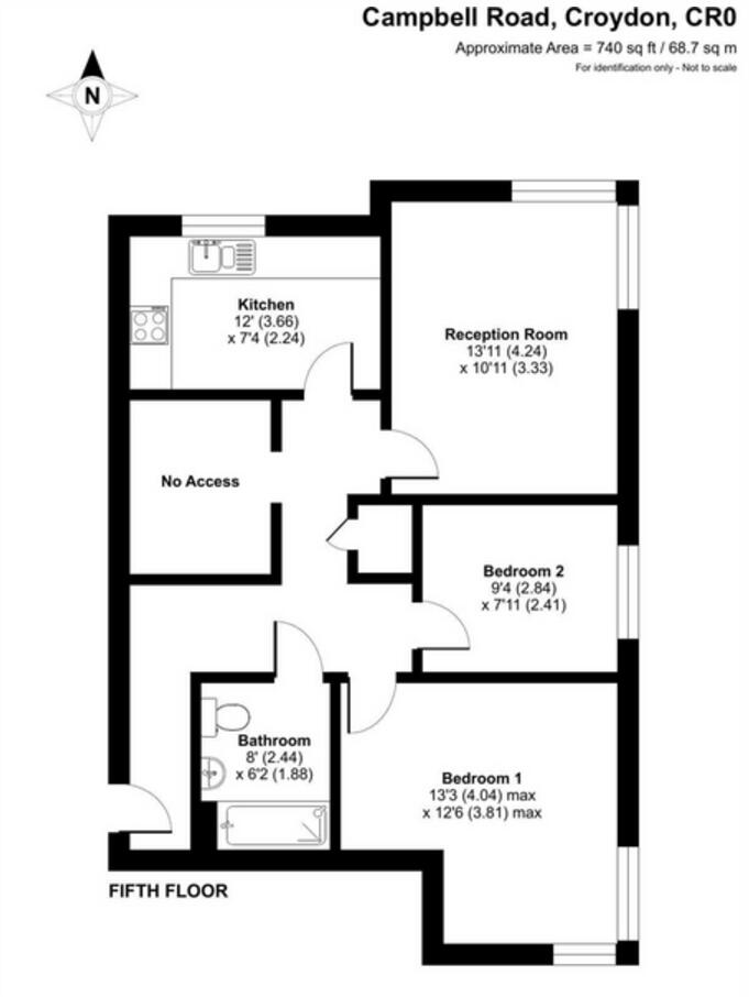 Campbell Road, CROYDON floorplan