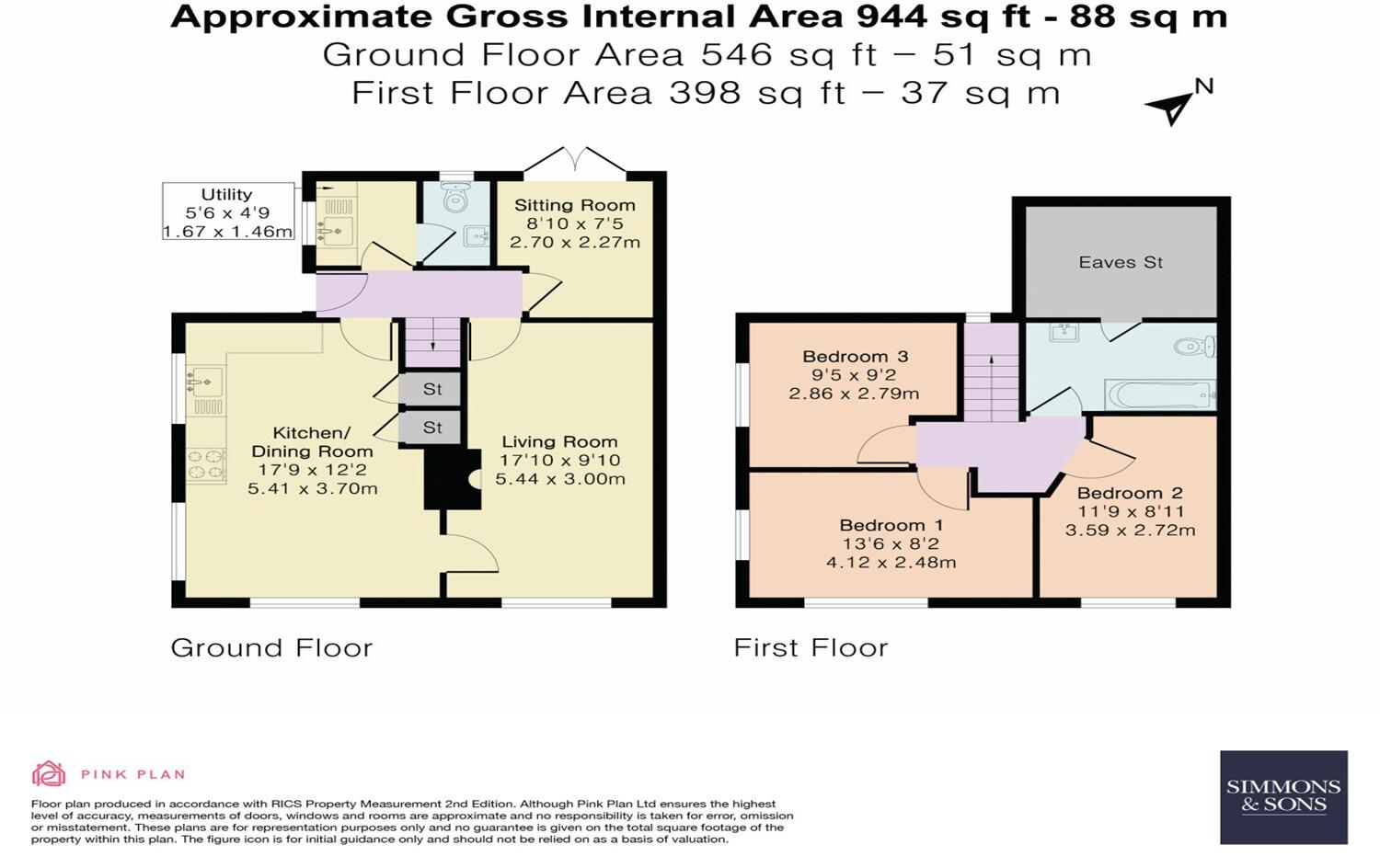 The Green, Aston Rowant floorplan