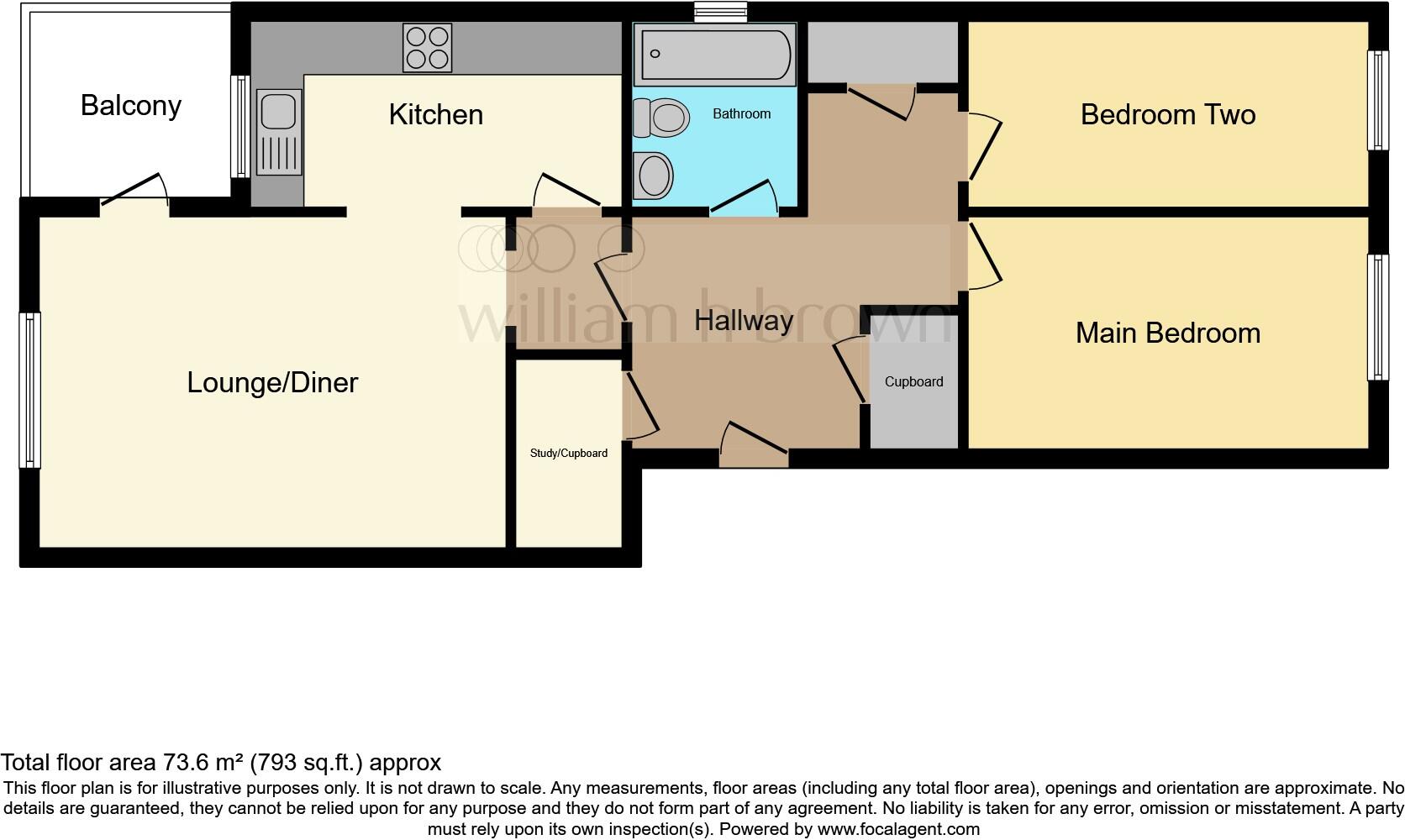 Hoe Lane, Ware floorplan
