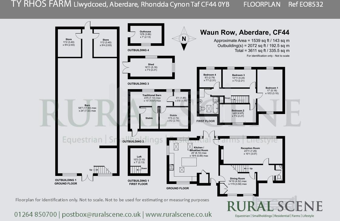 Aberdare RHONDDA CYNON TAF floorplan