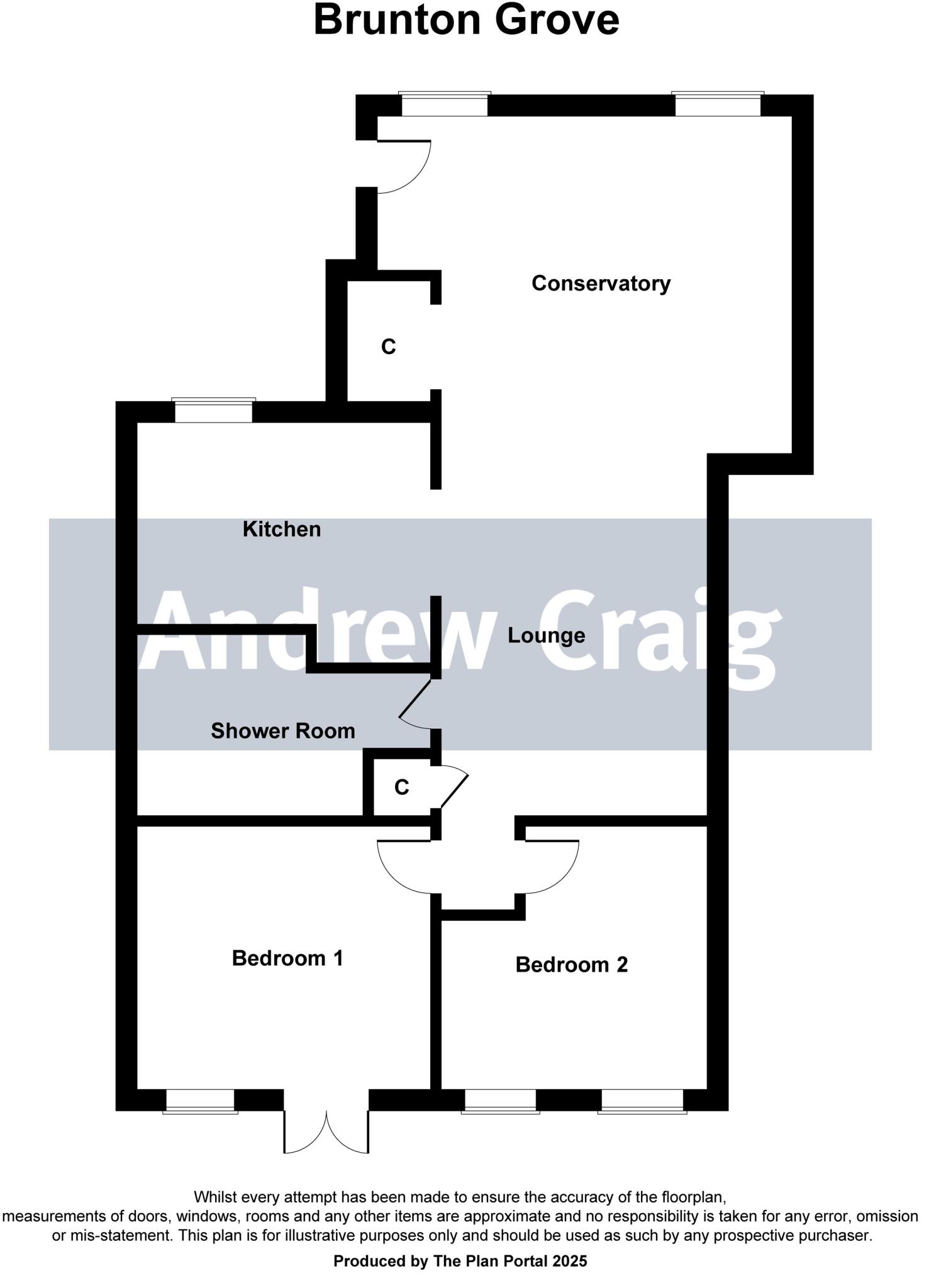 Brunton Grove, Fawdon floorplan