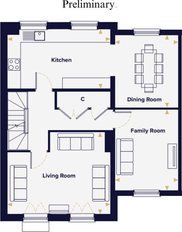 Hopkins Homes at Beaulieu,
Beaulieu,
Chelmsford,
CM1 6FU floorplan