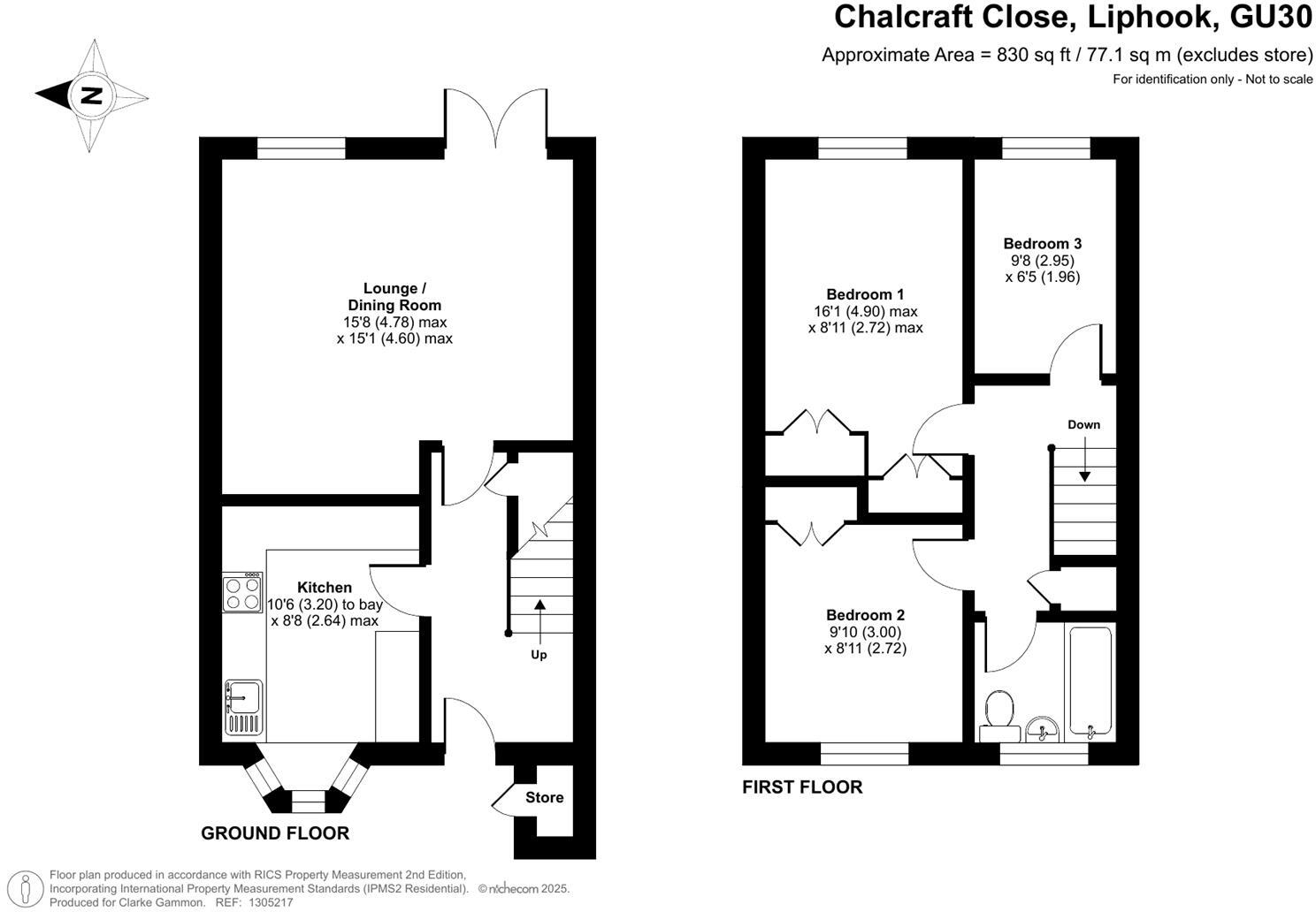 Chalcraft Close, Liphook floorplan