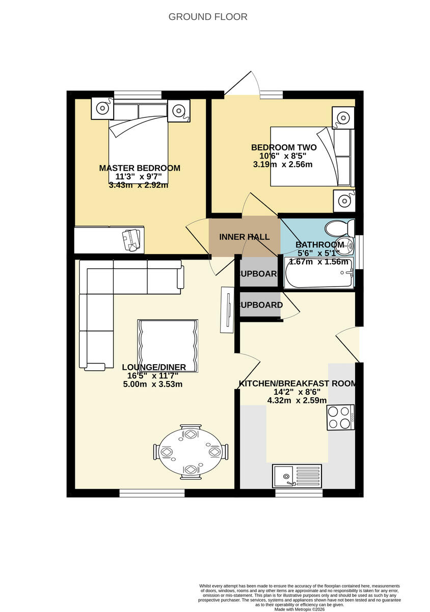 Queen Elizabeth Drive, Beccles floorplan