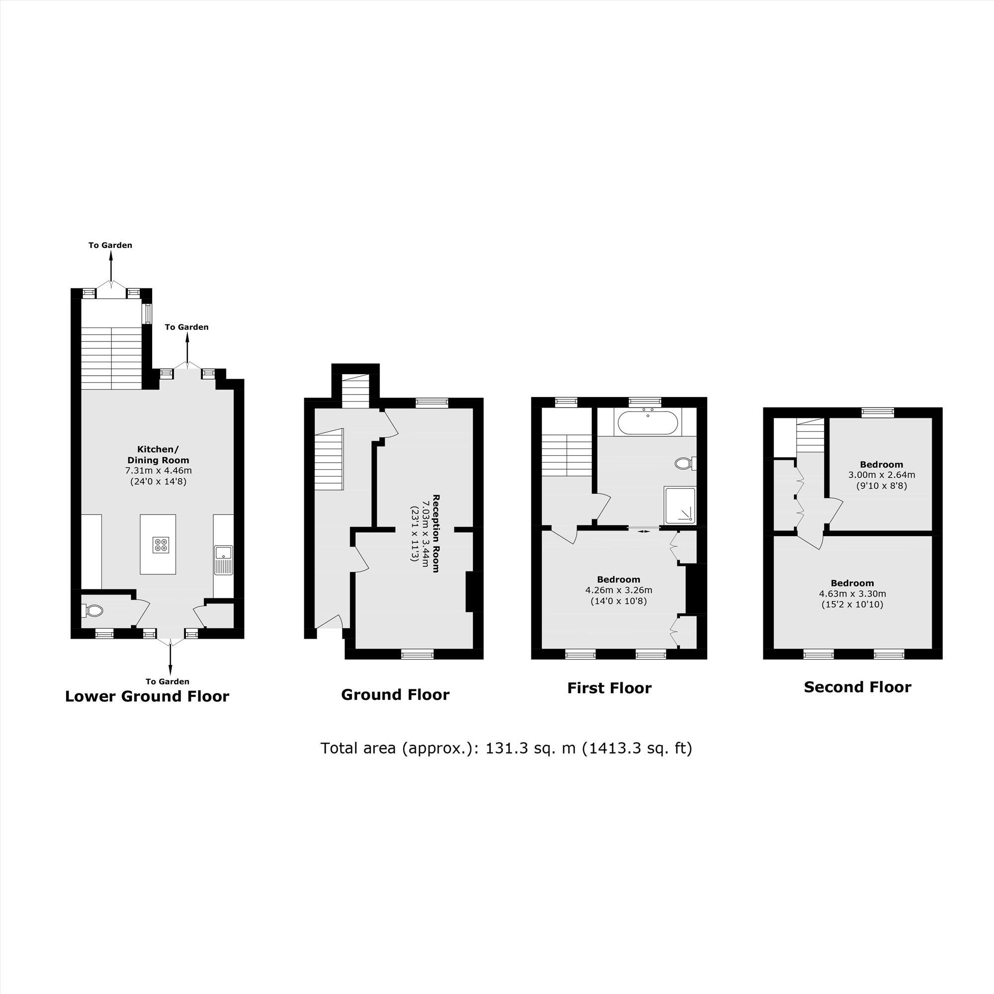 Westport Street, London floorplan