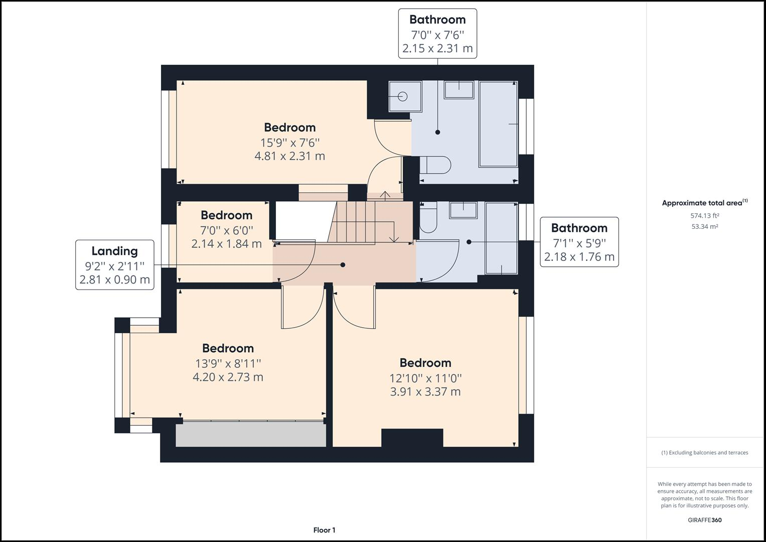 Stoney Lane, Yardley, Birmingham floorplan