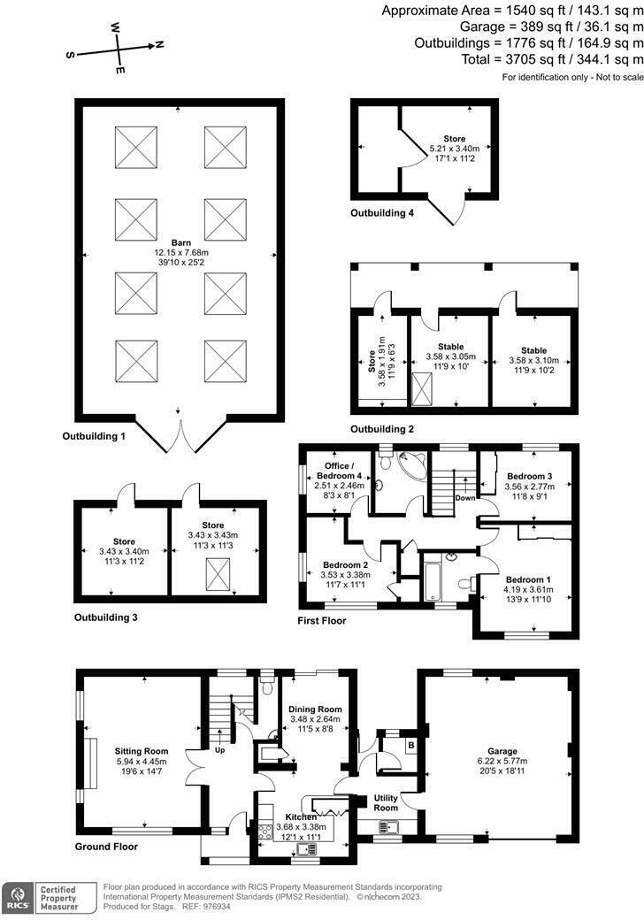 East Down, Barnstaple, Devon, EX31 floorplan