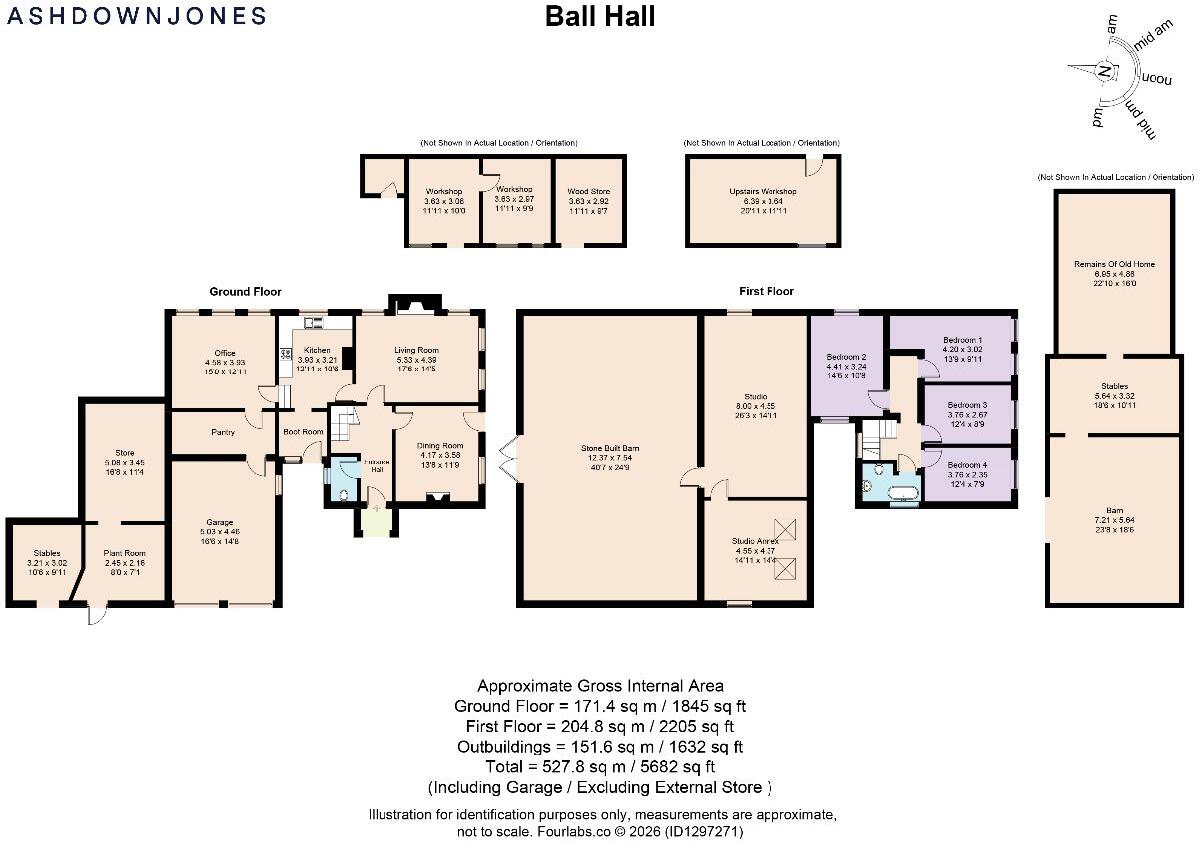 Ball Hall, Broughton Mills, Cumbria, LA20 6BB floorplan