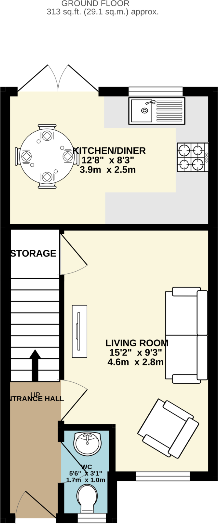 Reeve Way, Wymondham, Norfolk, NR18 floorplan