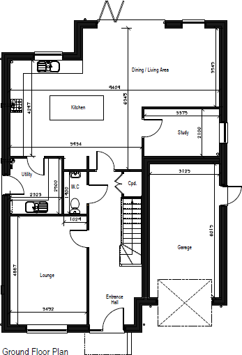 School Lane, Spooner Row, NR18 floorplan