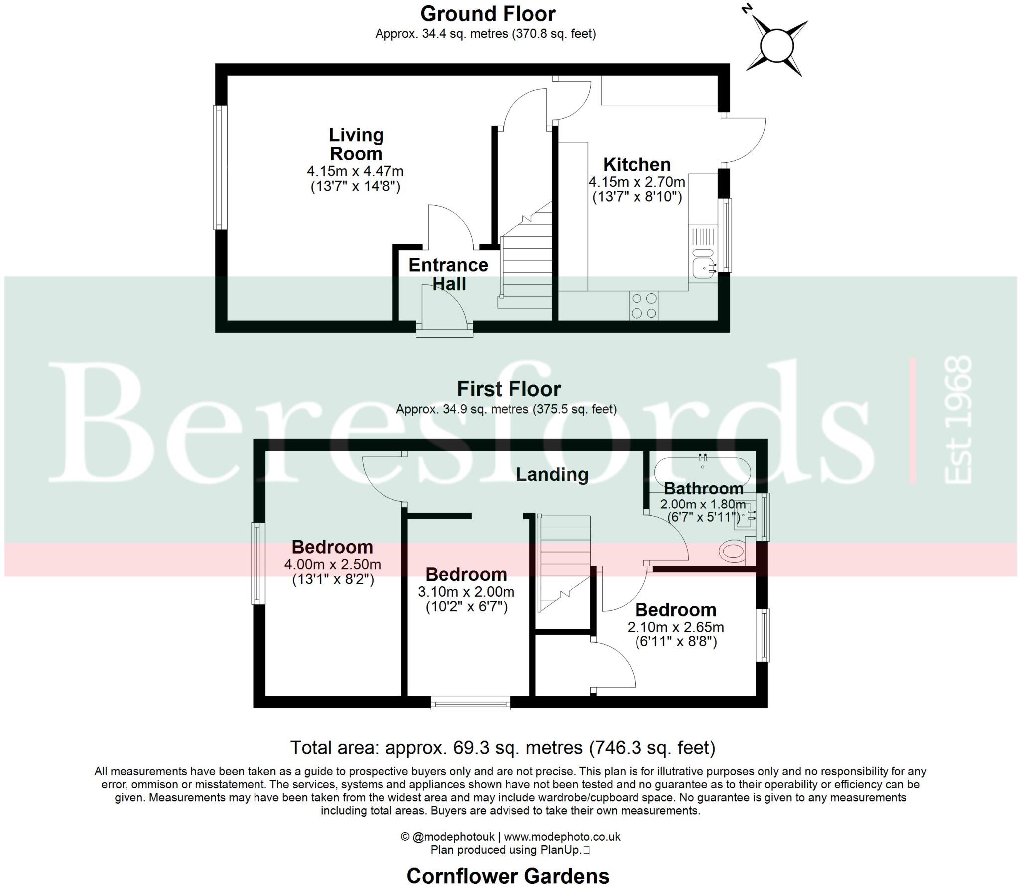 Cornflower Gardens, Billericay, CM12 floorplan