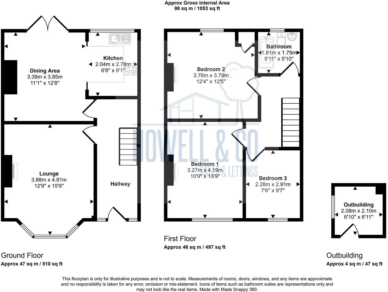Hood Lane North, Great Sankey, Warrington floorplan