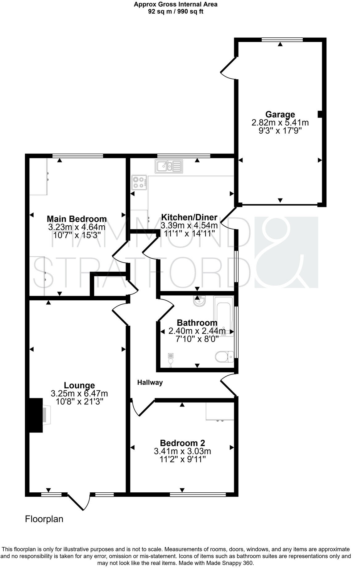 Park Drive, Hethersett floorplan