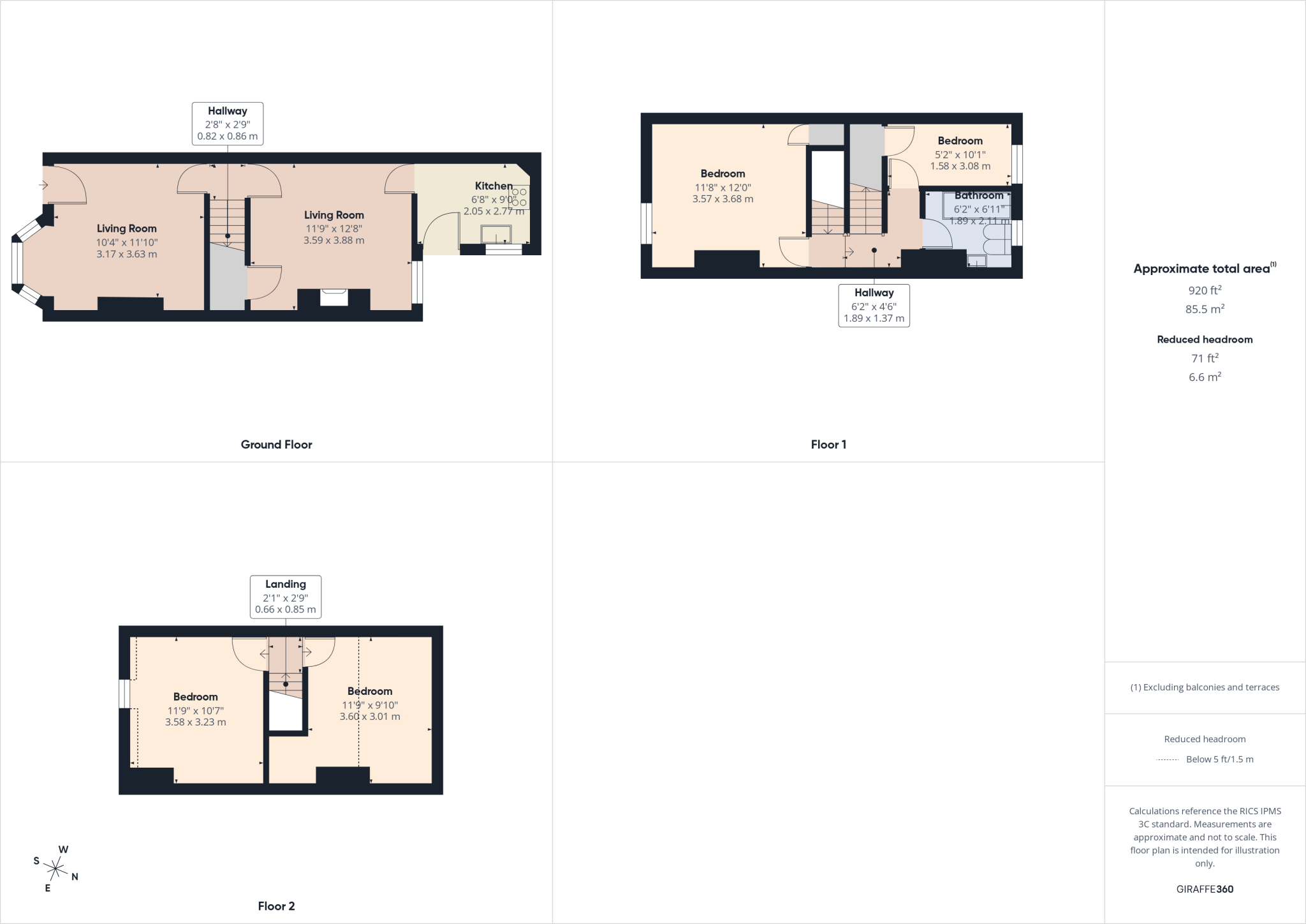 Albany Street, Clifton floorplan