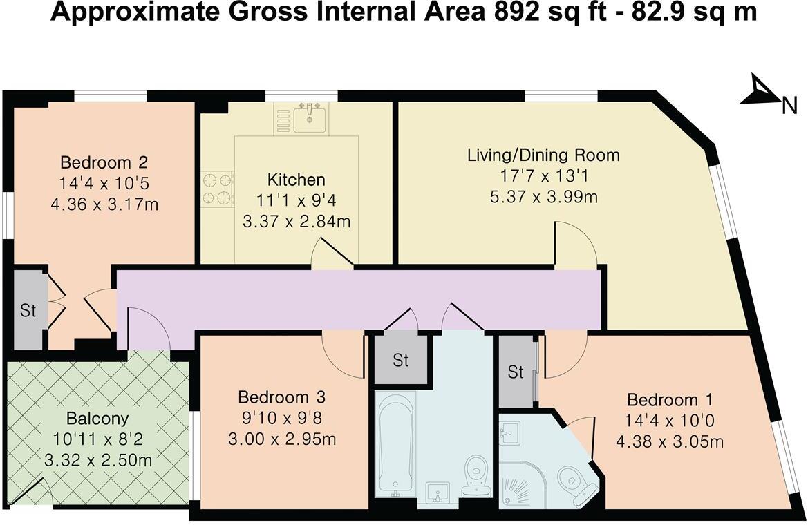 Kidwells Close, Maidenhead Town Centre, SL6 floorplan
