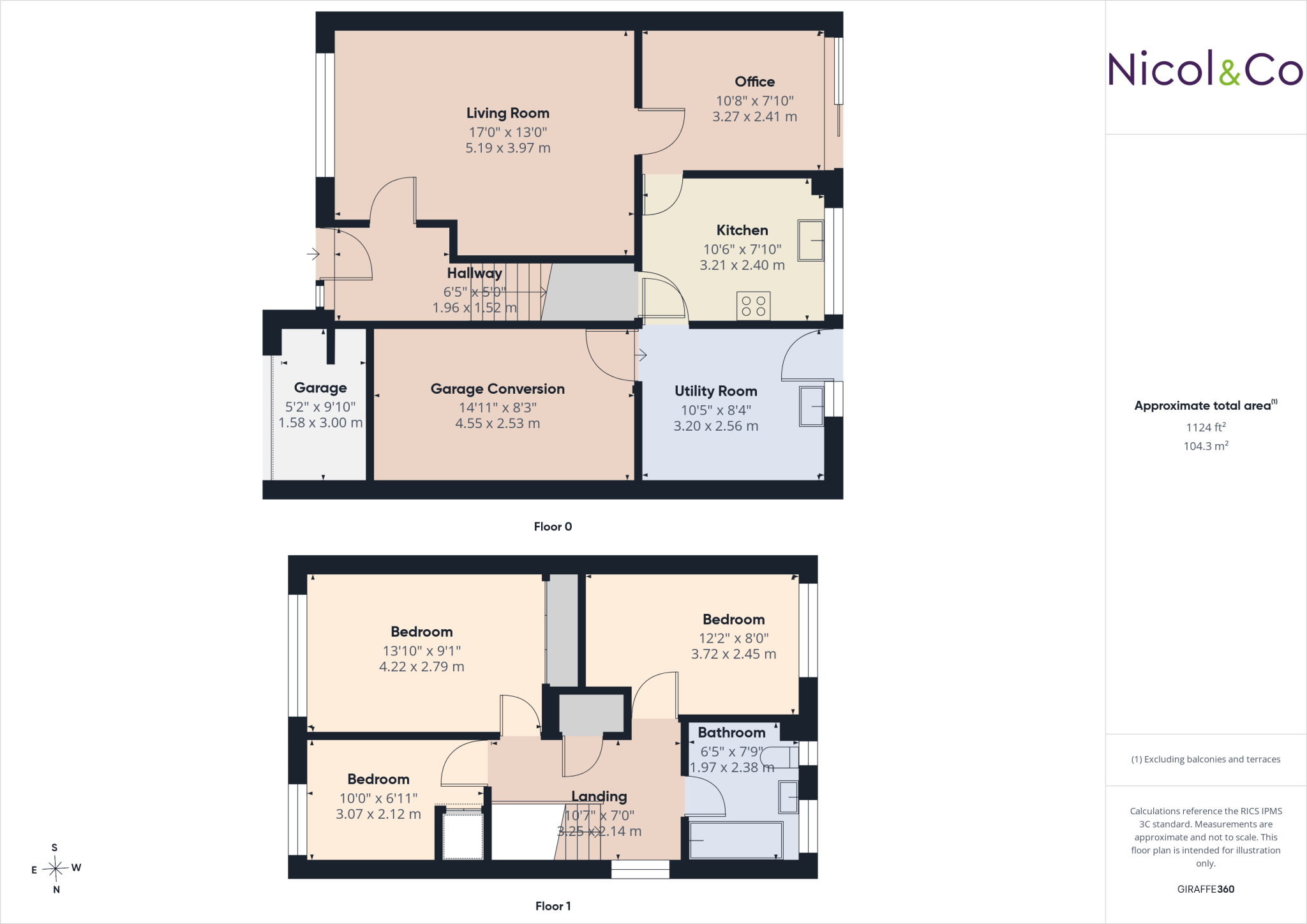 Hazel Close, Droitwich Spa, Worcestershire, WR9 floorplan