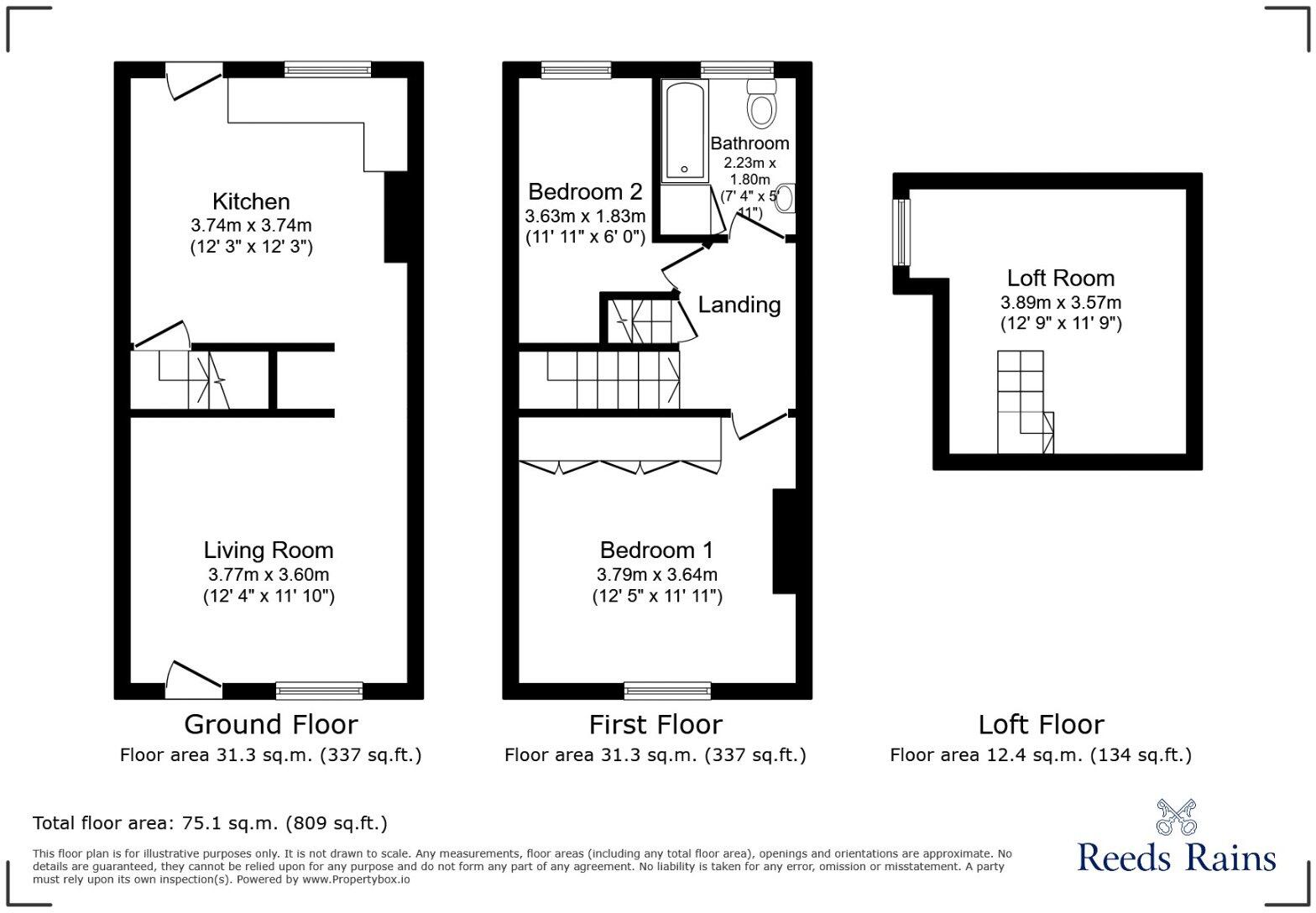 Speedwell Place, Worksop, Nottinghamshire, S80 floorplan
