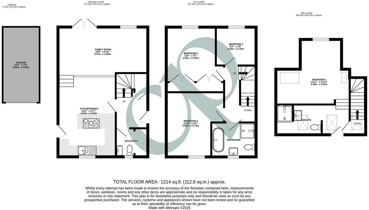 Bedford Street, Ampthill, Bedfordshire, MK45 floorplan