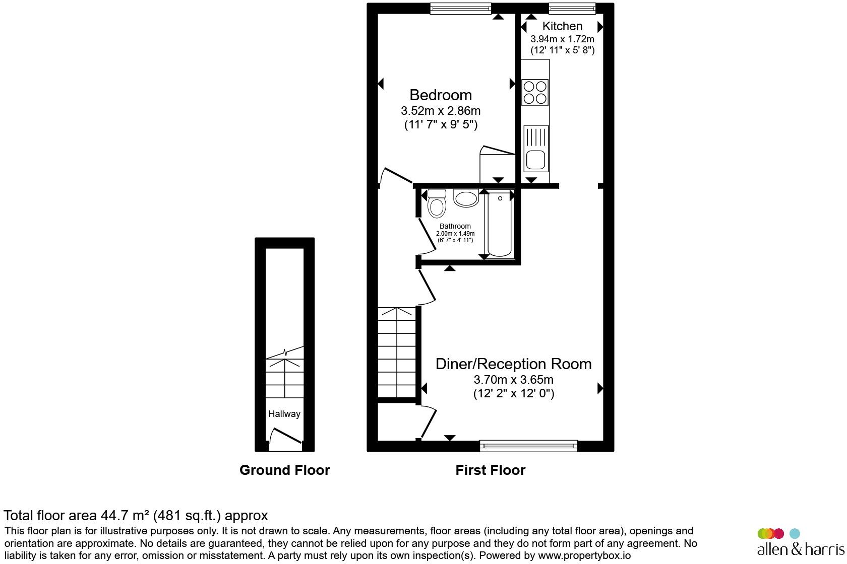 Blethin Close, Cardiff floorplan