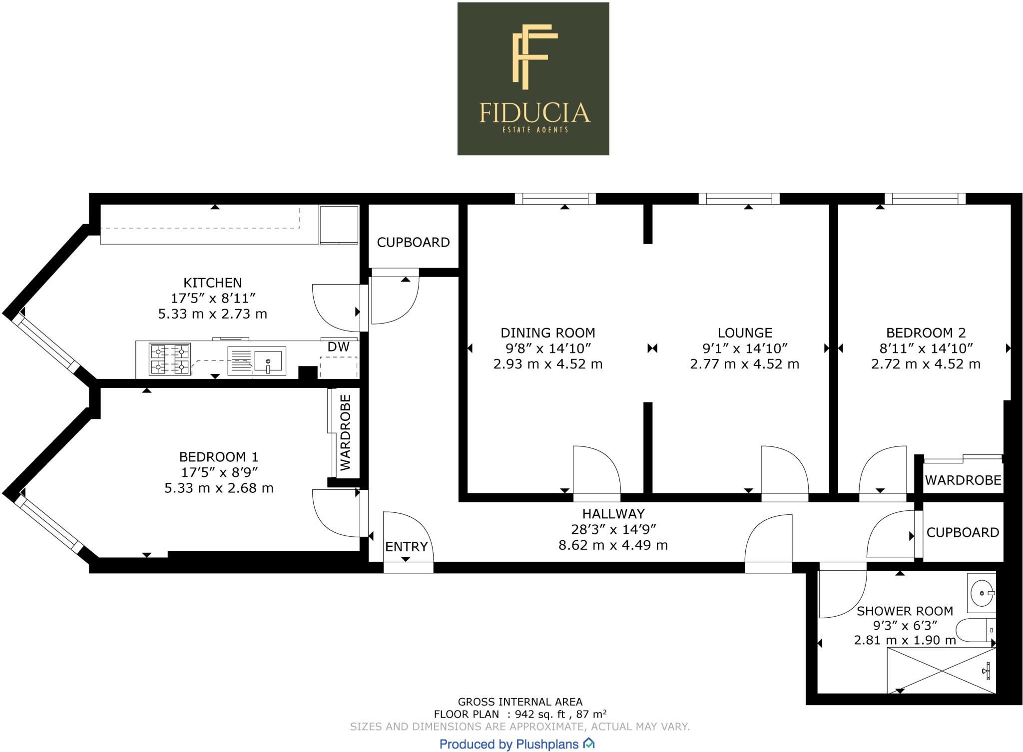 7, Clyde House, The Furlongs, Hamilton, South Lanarkshire floorplan