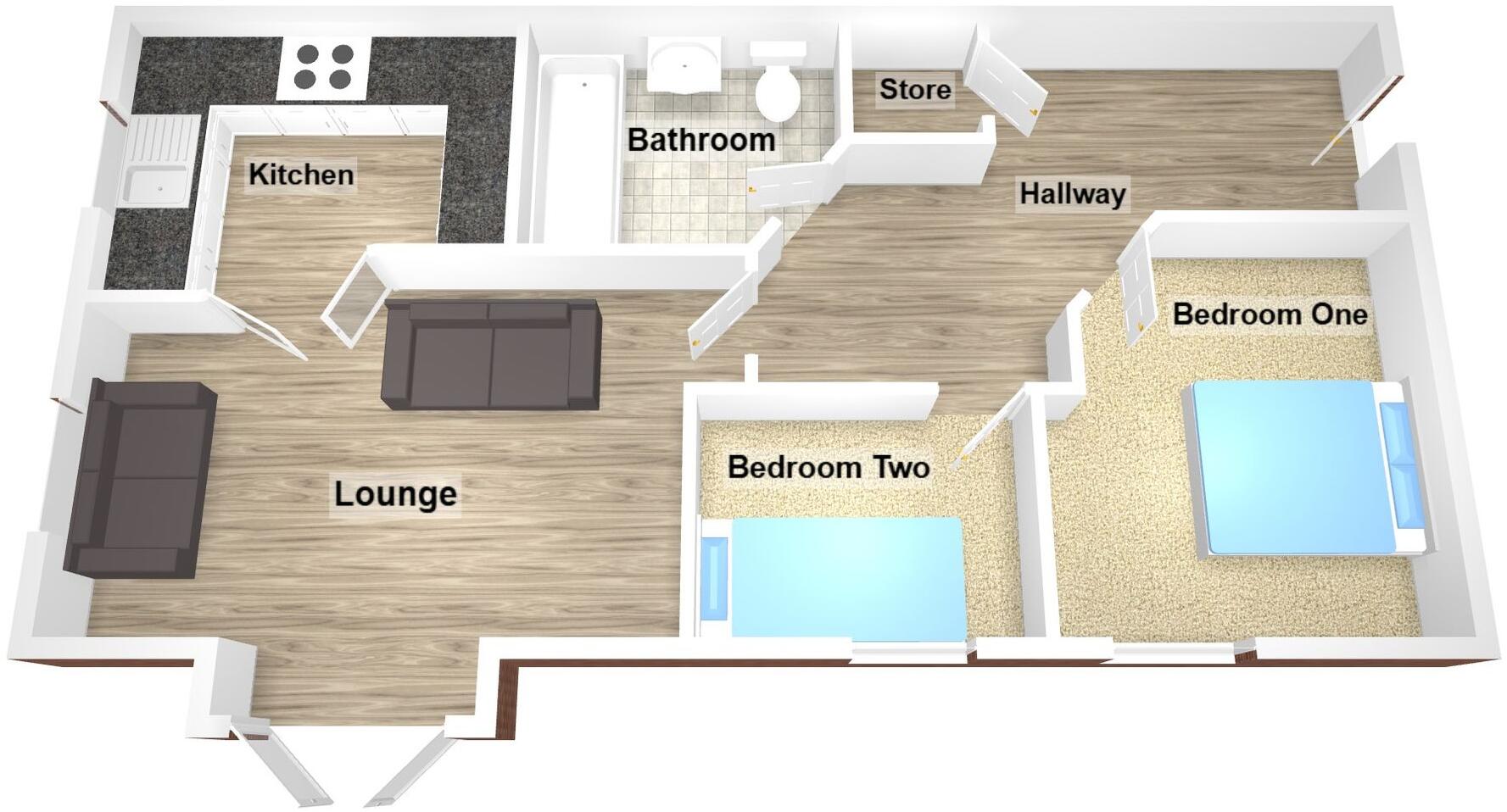 Mere Drive, Swinton, M27 floorplan