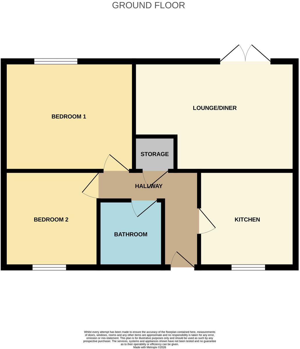 Linnet, Orton Wistow, Peterborough, PE2 floorplan