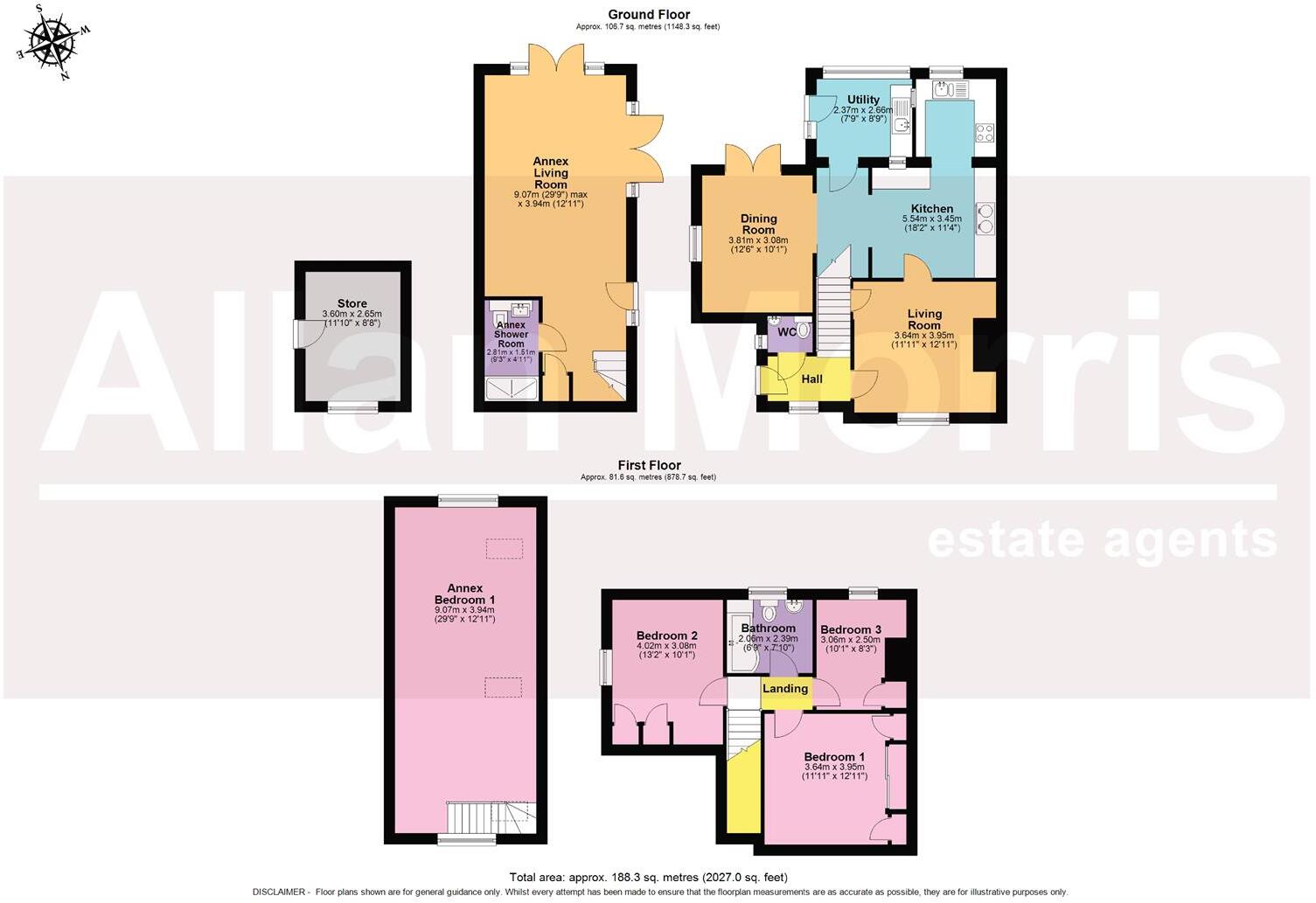 Linley Green, Whitbourne, Worcester floorplan