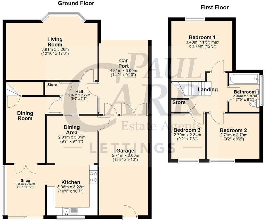 Gorstey Lea, Burntwood, WS7 9DH floorplan