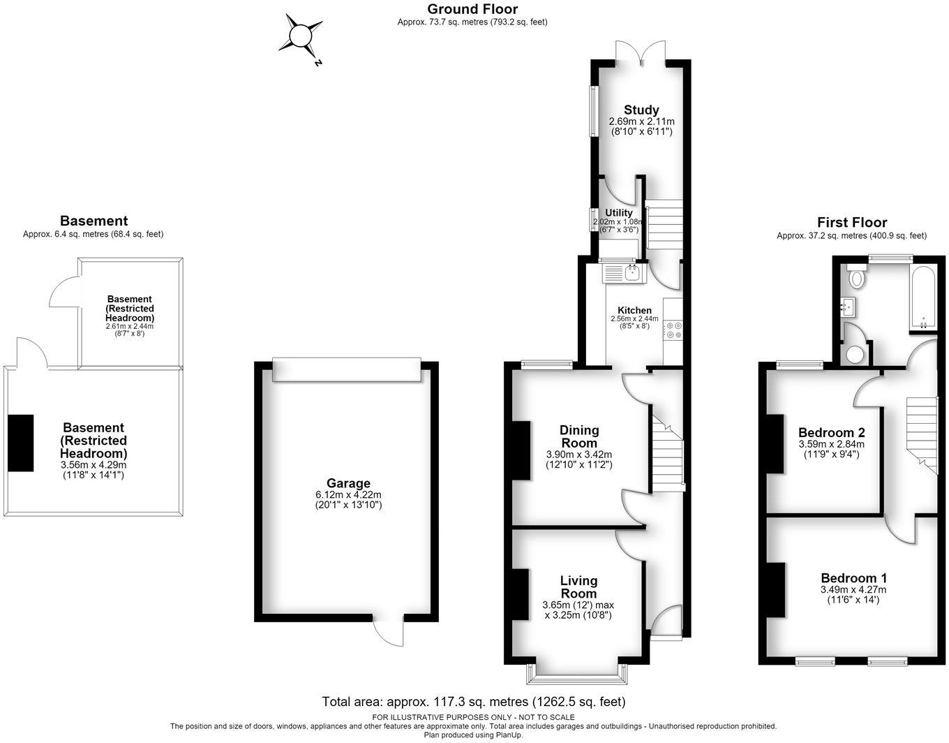Ellesmere Road, Berkhamsted floorplan