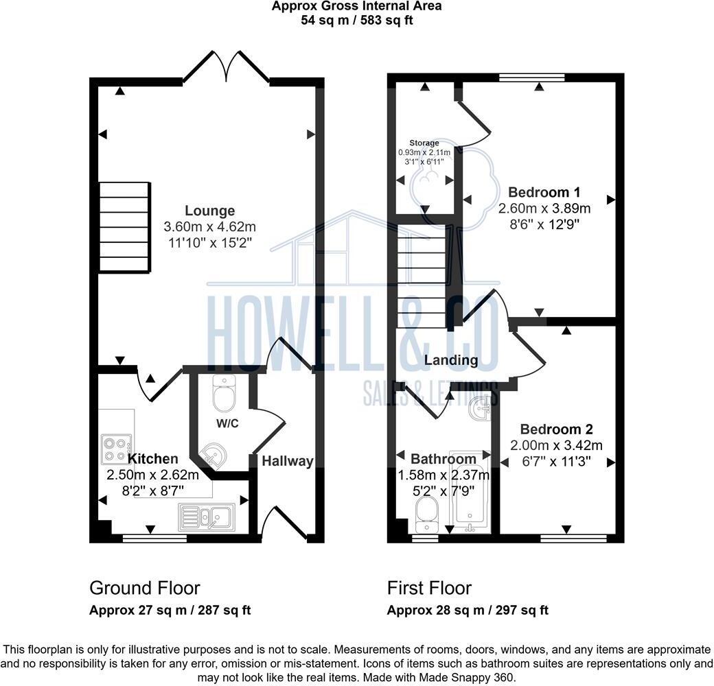 Edale Close, Warrington floorplan