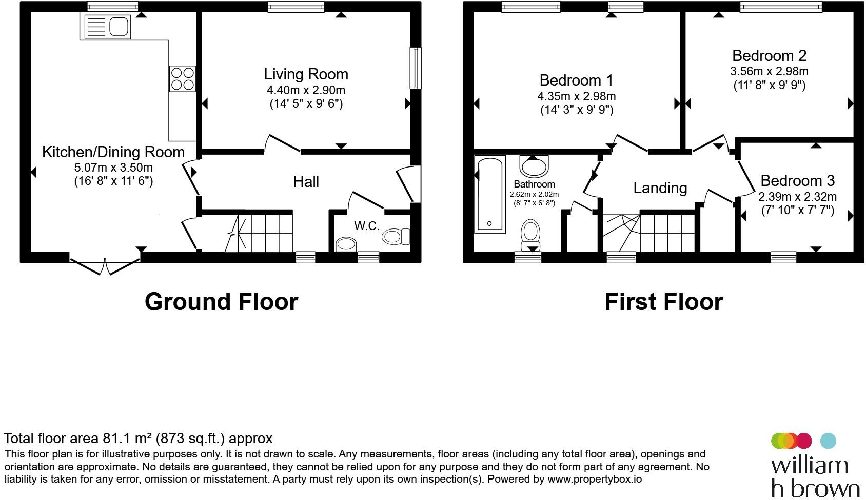 All Saints Grove, Whitley, Goole floorplan