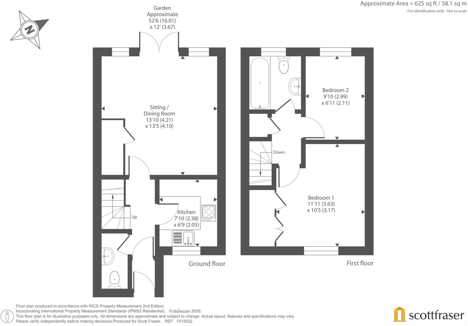 Fairfax Gate, Wheatley, Oxfordshire floorplan