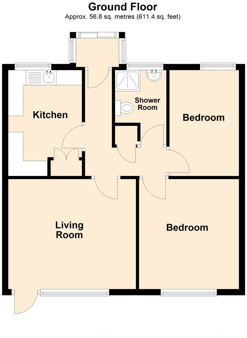 Laurel Avenue, Bideford, EX39 floorplan
