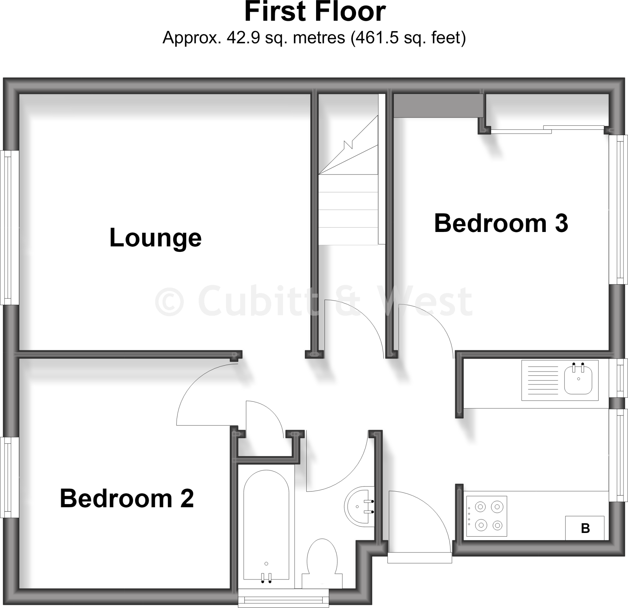 Kingsley Grove, Reigate, Surrey floorplan