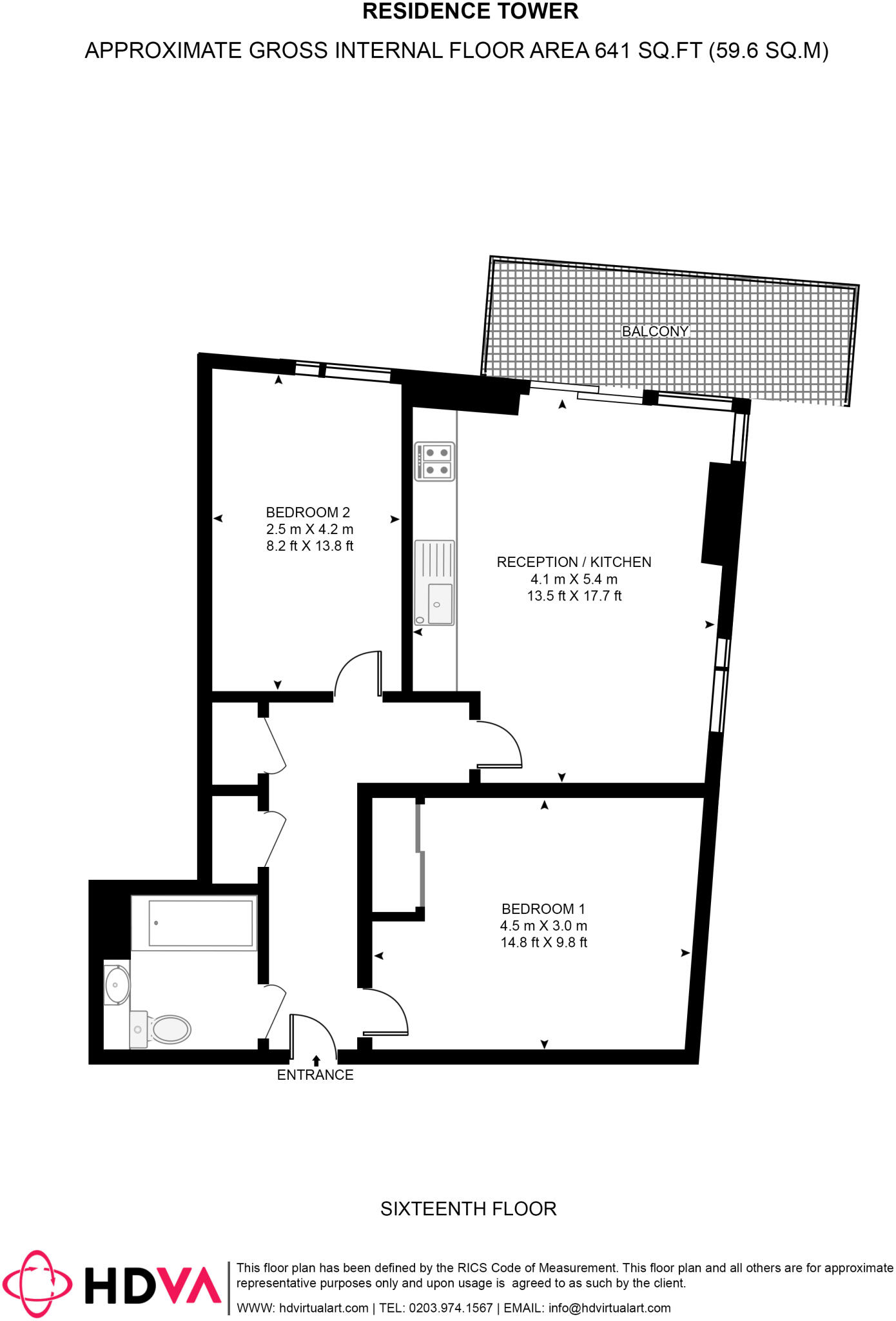 Woodberry Grove London N4 floorplan