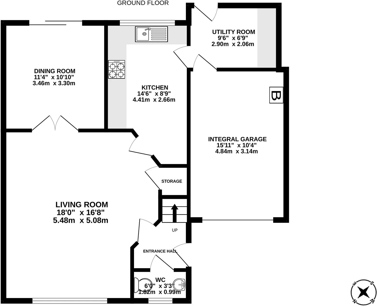 7, Cherry Walk, Douglas floorplan