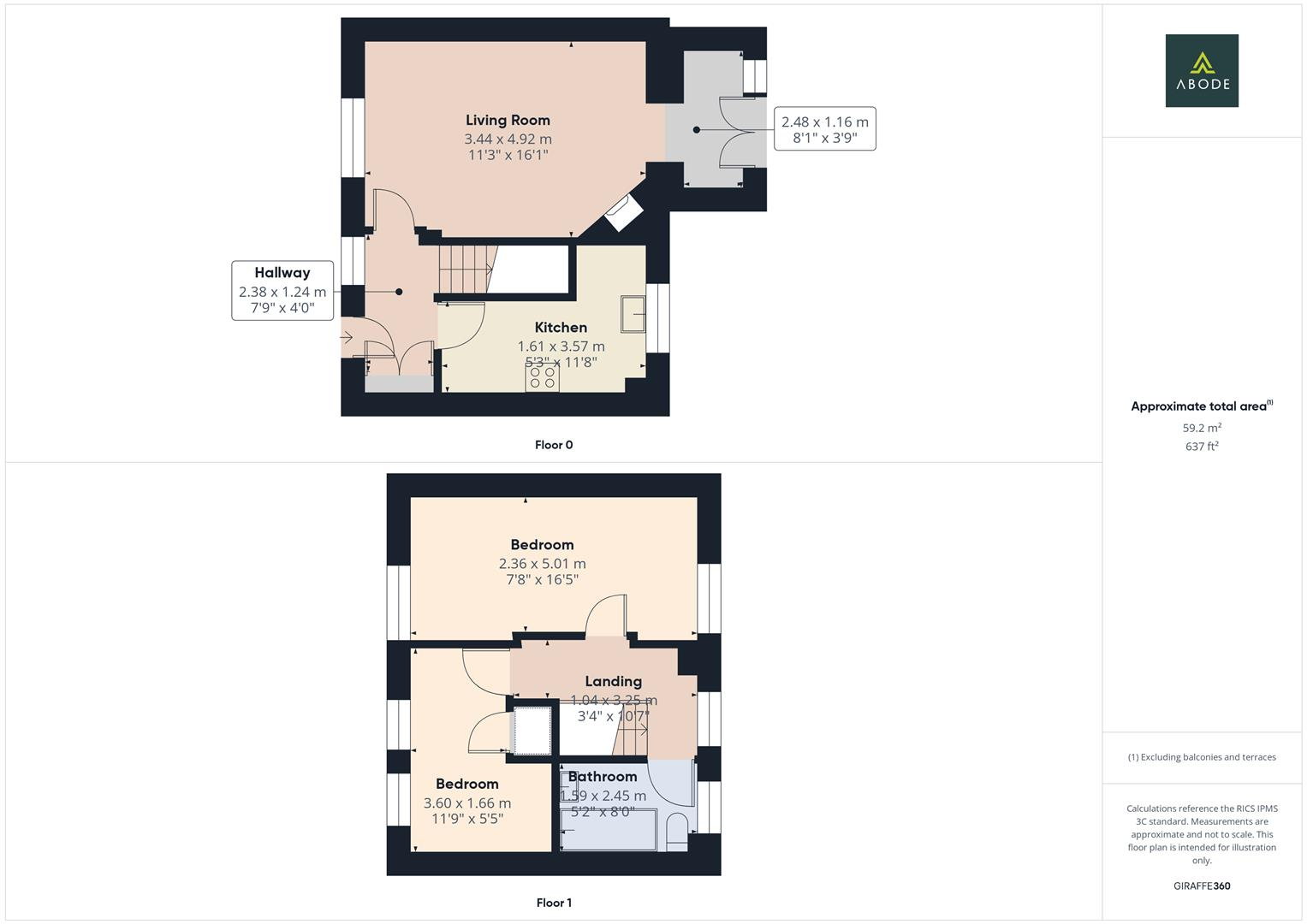 Rectory Farm Mews, Weston-On-Trent, Derby floorplan