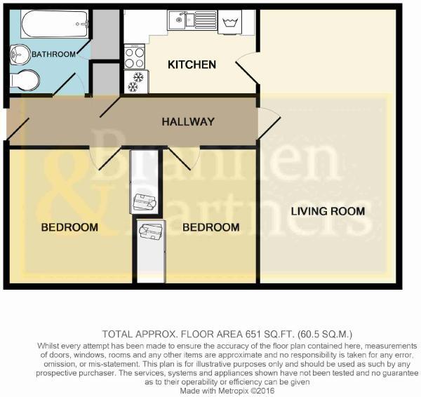 Priory Mews, Oxford Street, Tynemouth, NE30 floorplan