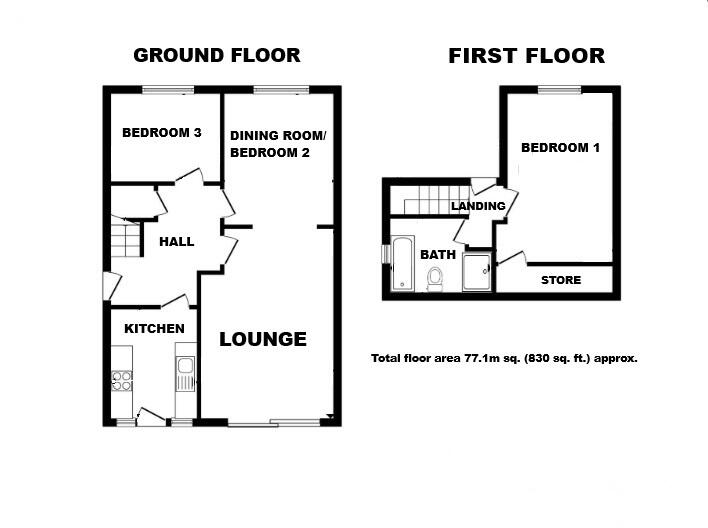 Gorricks, STONY STRATFORD, MK11 floorplan